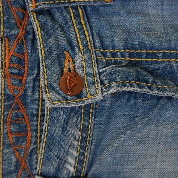 Genetic Denim Recessive Gene Skinny Slim Bootcut Jeans Size 32 - Picture 7 of 16